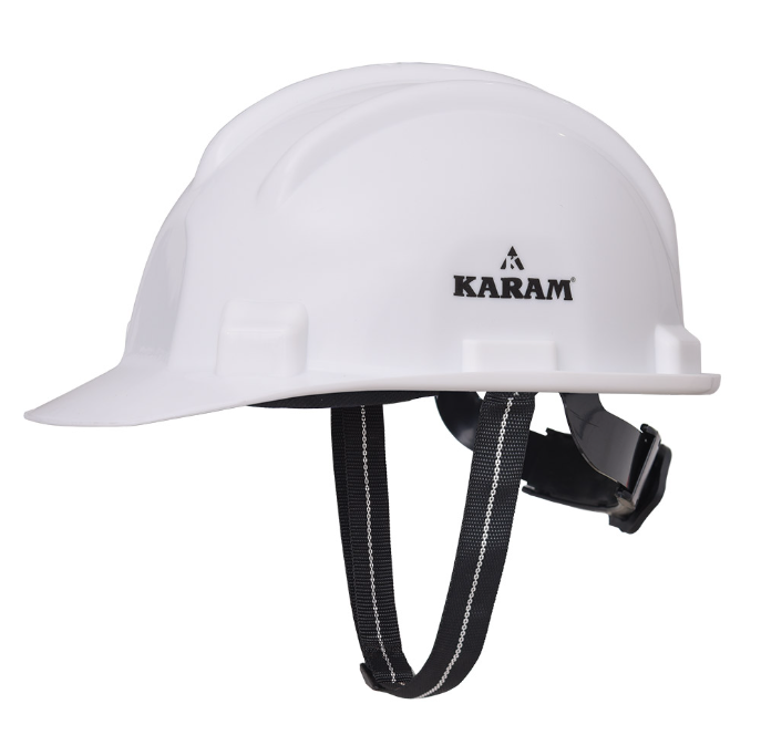 Safety Helmet Rachet Karam PN 521 White